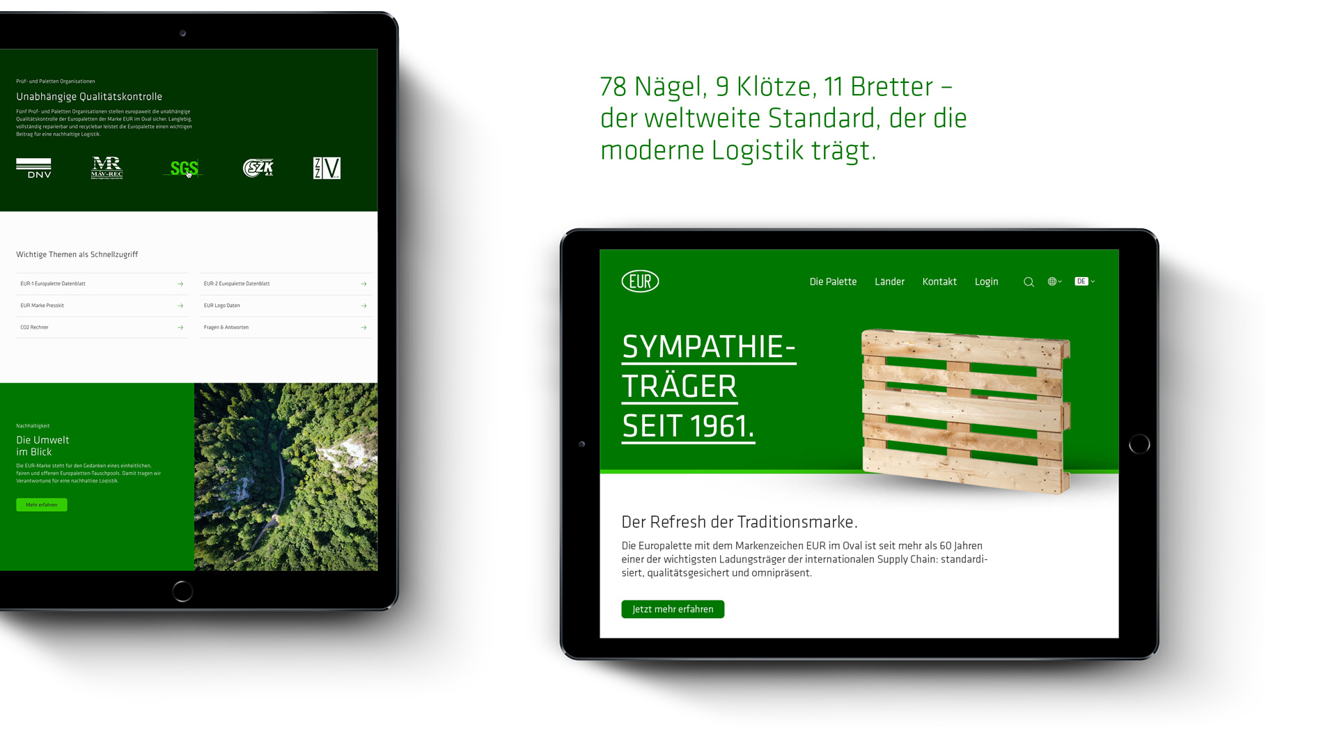 Studio Pona für die EUR Palette